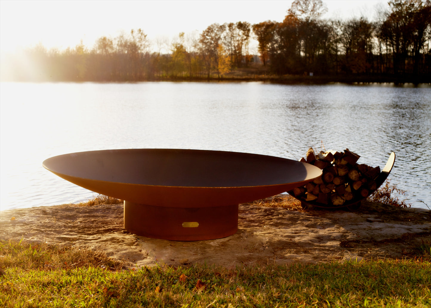 Asia Series Custom Fire Pit – Handcrafted Low-Profile Oriental Design for Outdoor Living