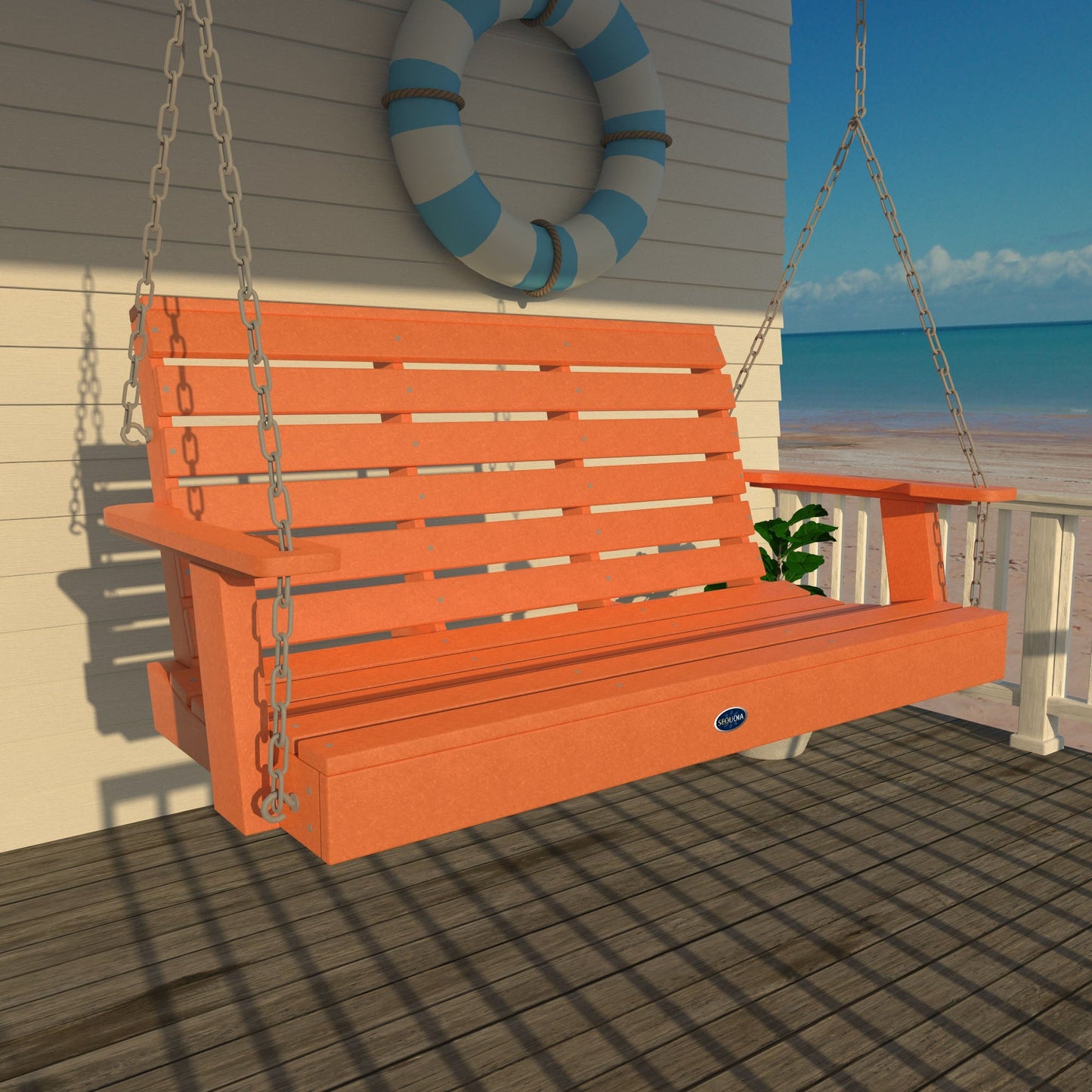 Sunrise Coast Porch Swing 4ft
