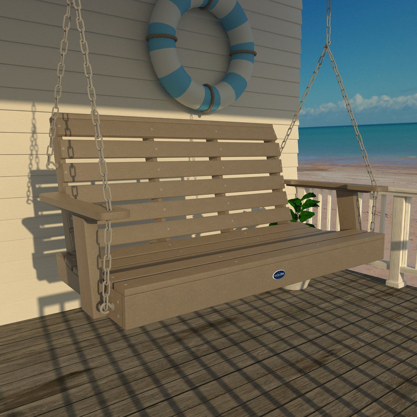 Sunrise Coast Porch Swing 4ft