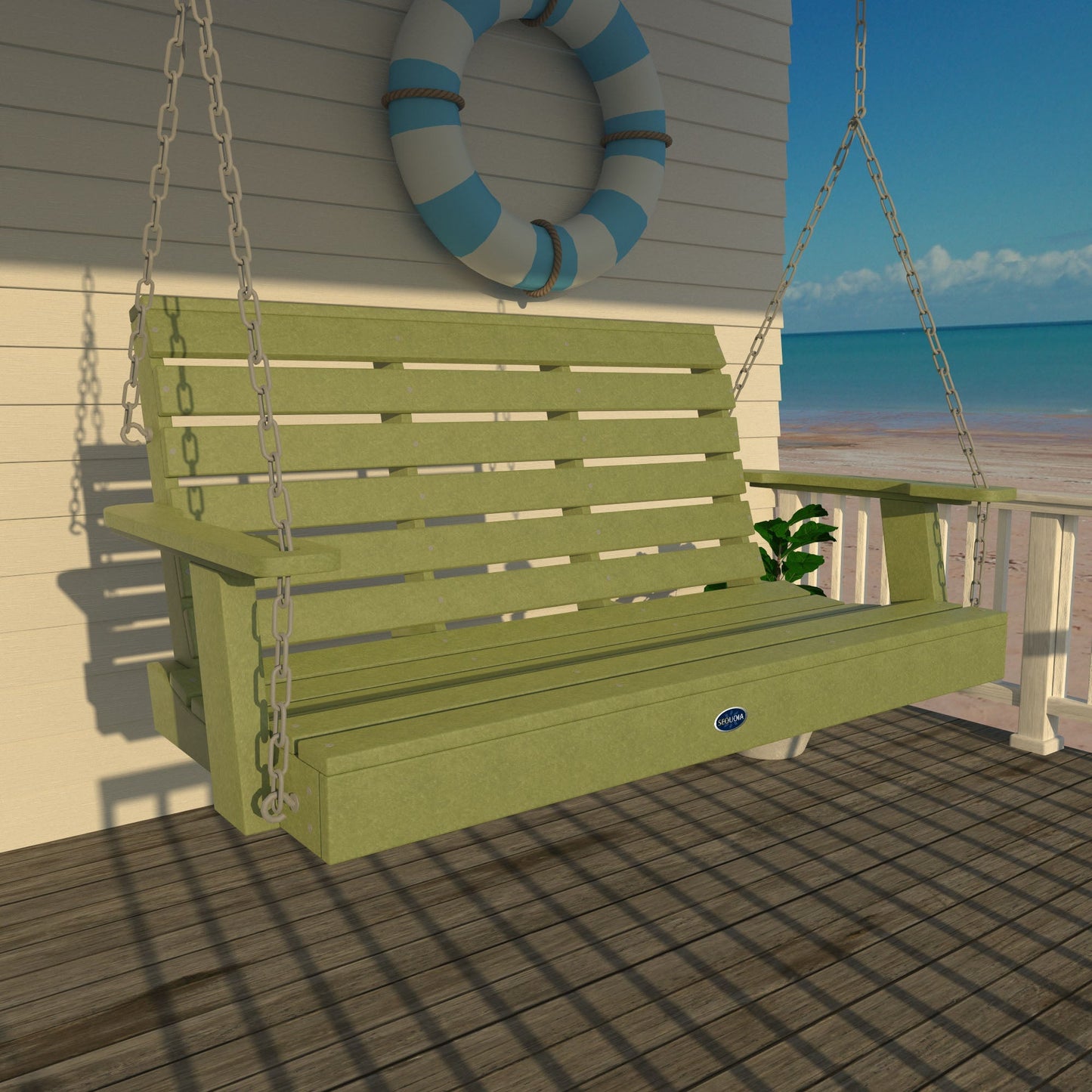 Sunrise Coast Porch Swing 4ft