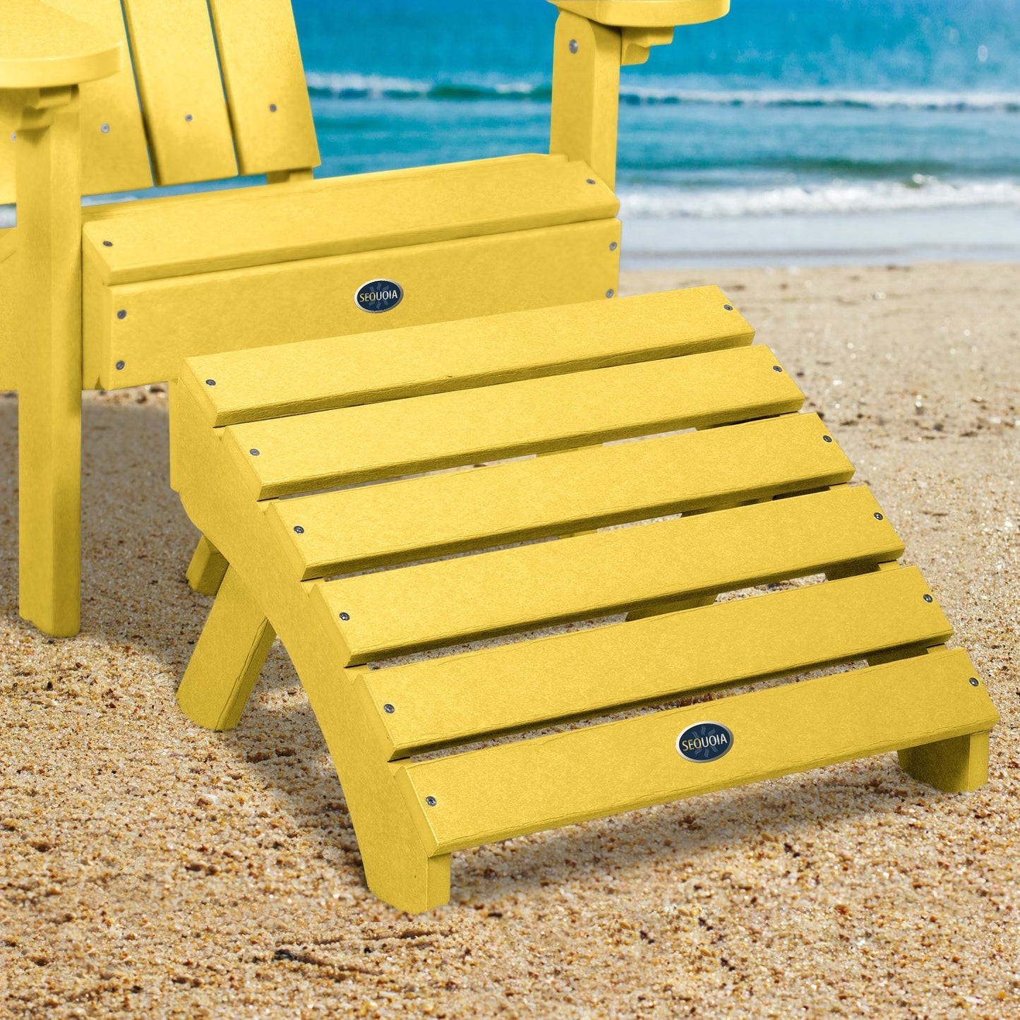 Sunrise Coast Folding Ottoman