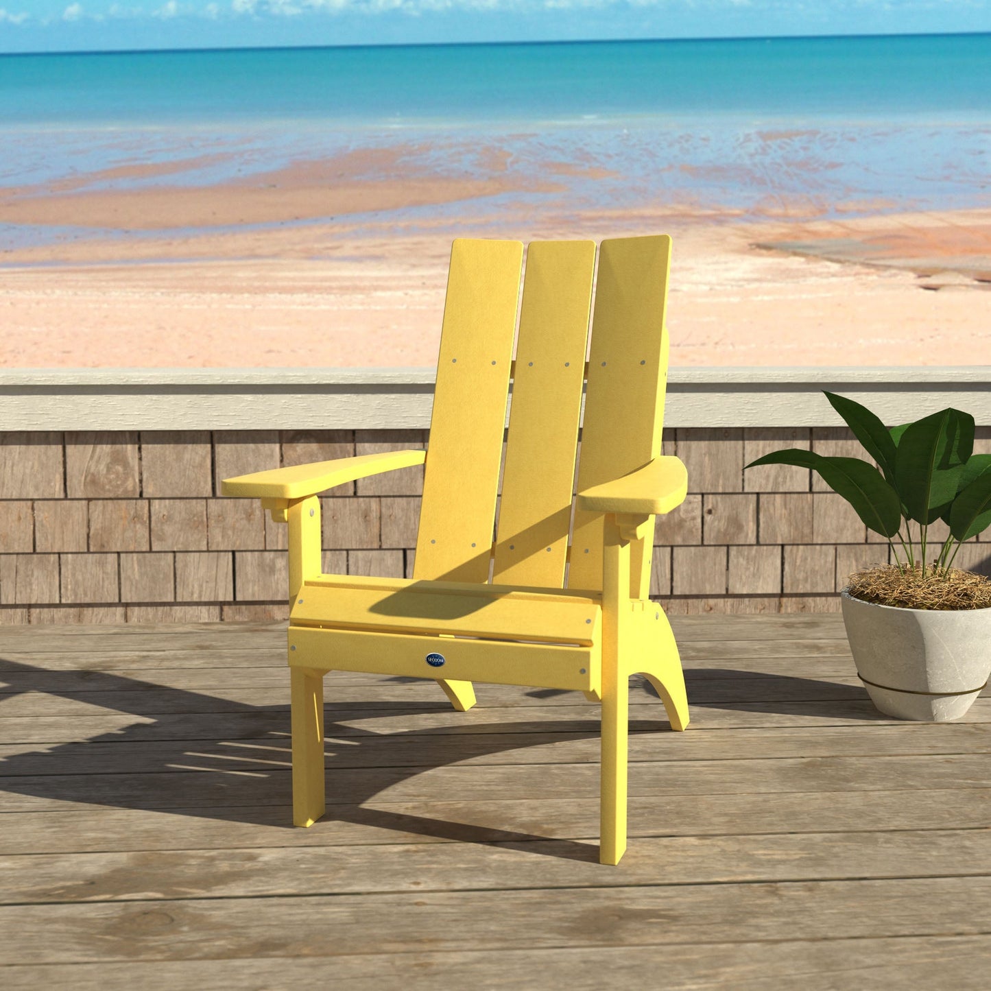 Sunrise Coast Modern Comfort Height Adirondack Chair