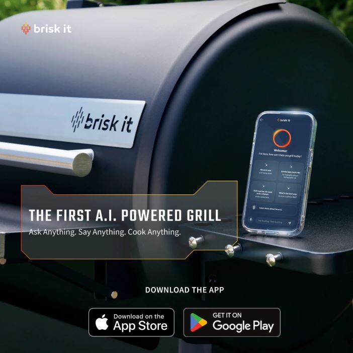 Brisk It Origin 580 Smart Grill With Artificial Intelligence and Wifi