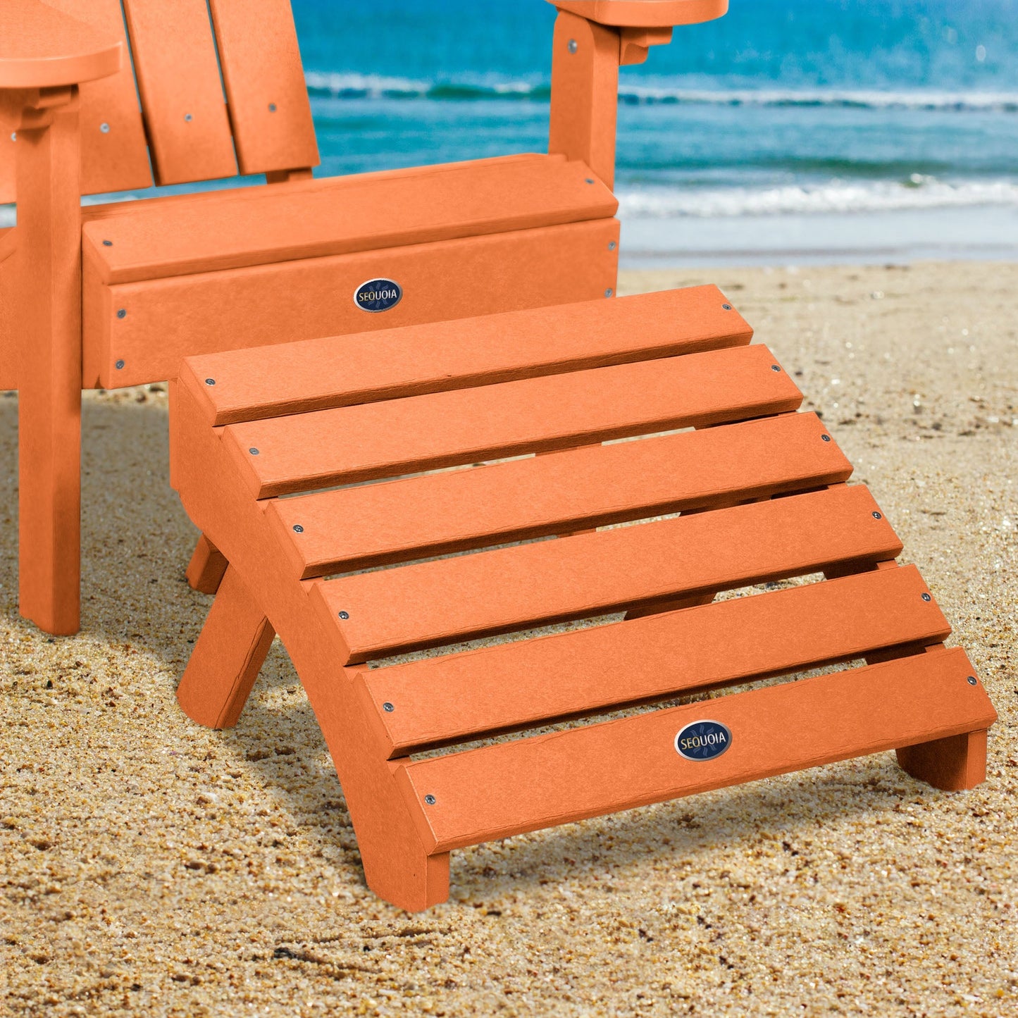 Sunrise Coast Folding Ottoman