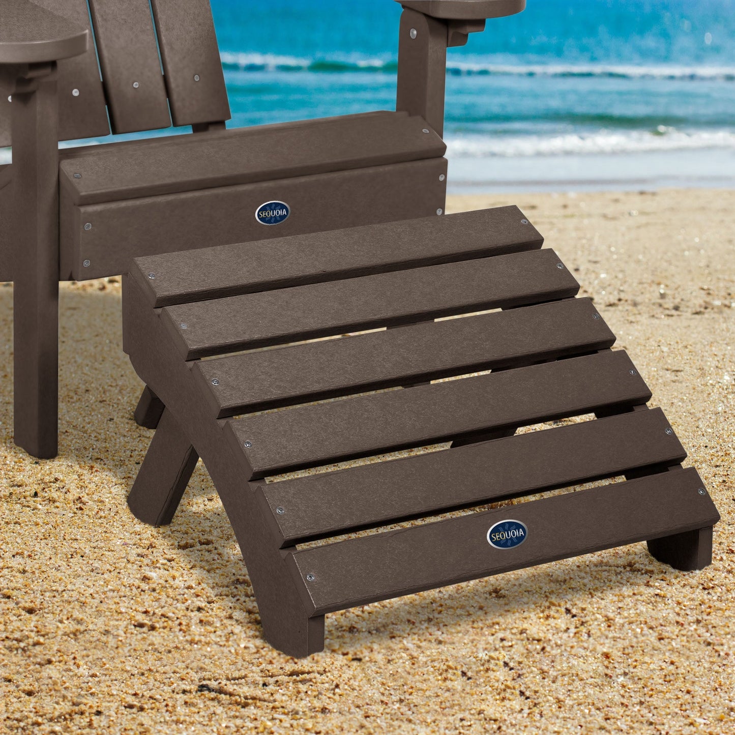 Sunrise Coast Folding Ottoman