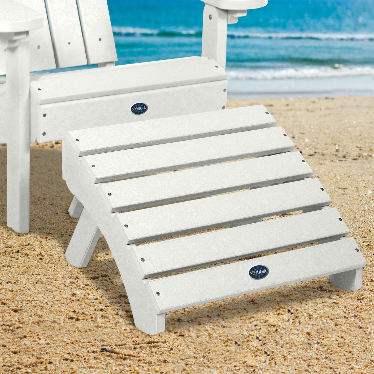 Sunrise Coast Folding Ottoman