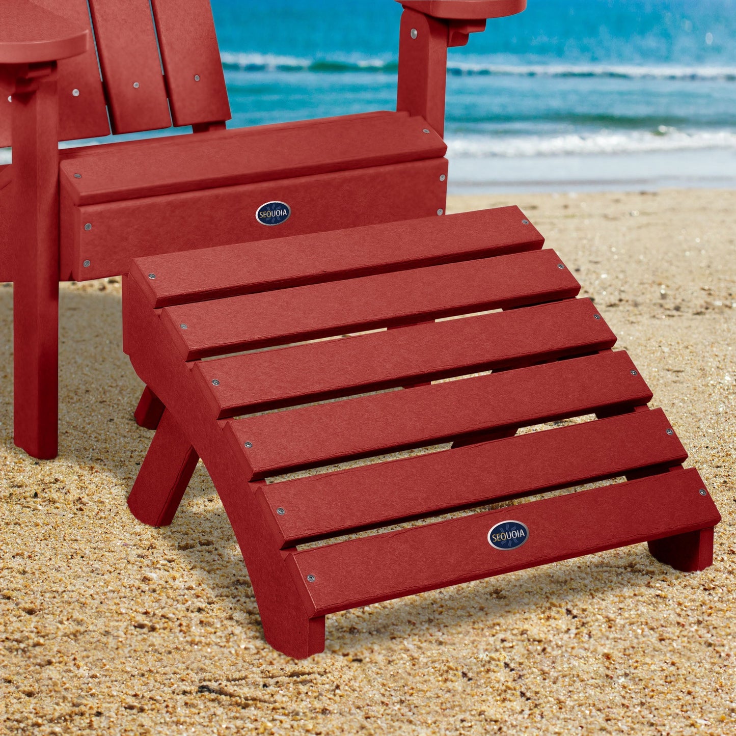 Sunrise Coast Folding Ottoman