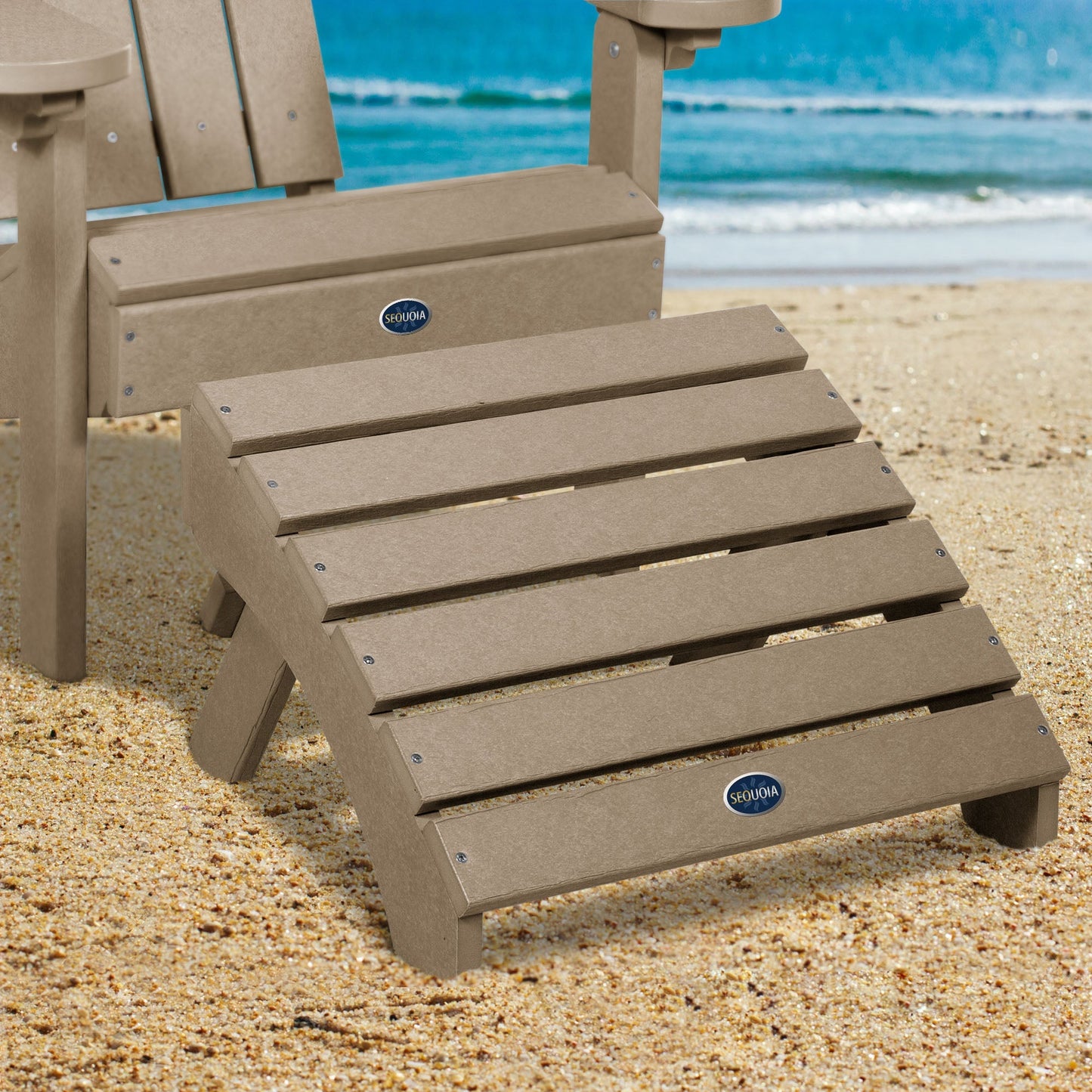 Sunrise Coast Folding Ottoman