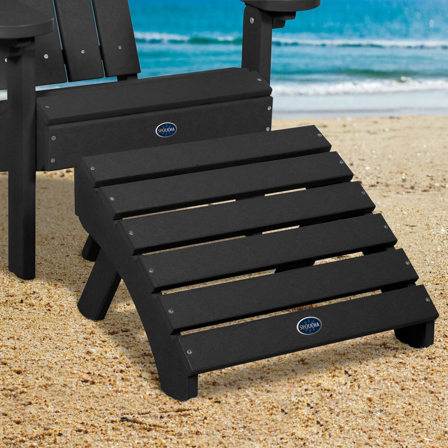 Sunrise Coast Folding Ottoman