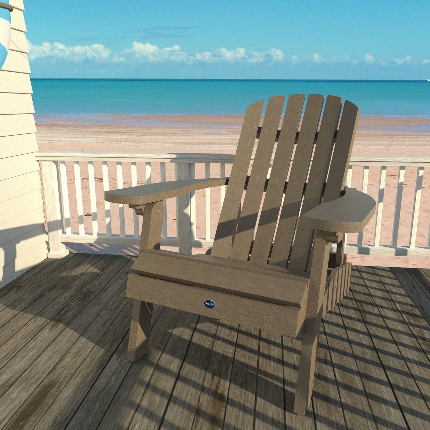 Sunrise Coast Folding and Reclining Adirondack Chair