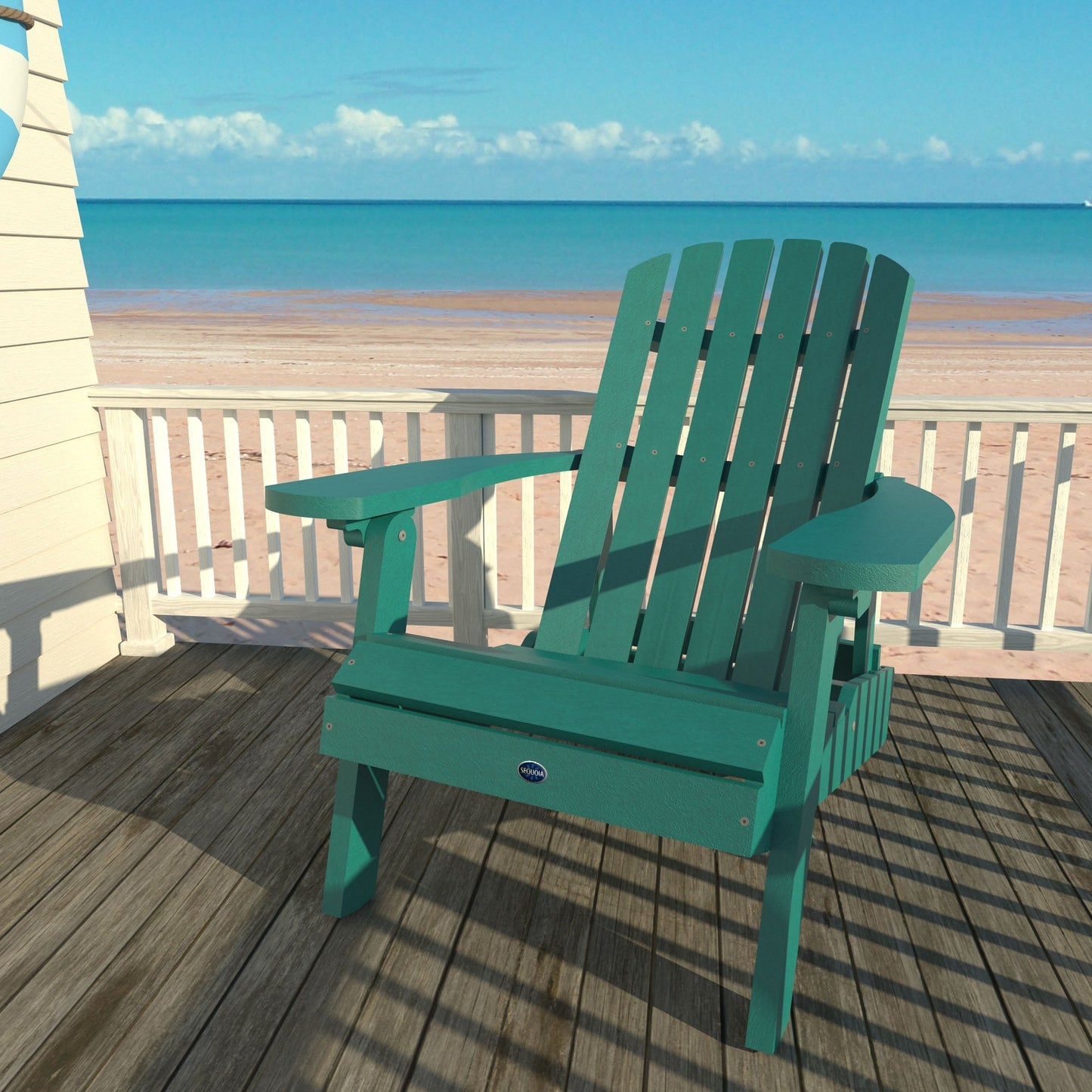 Sunrise Coast Folding and Reclining Adirondack Chair