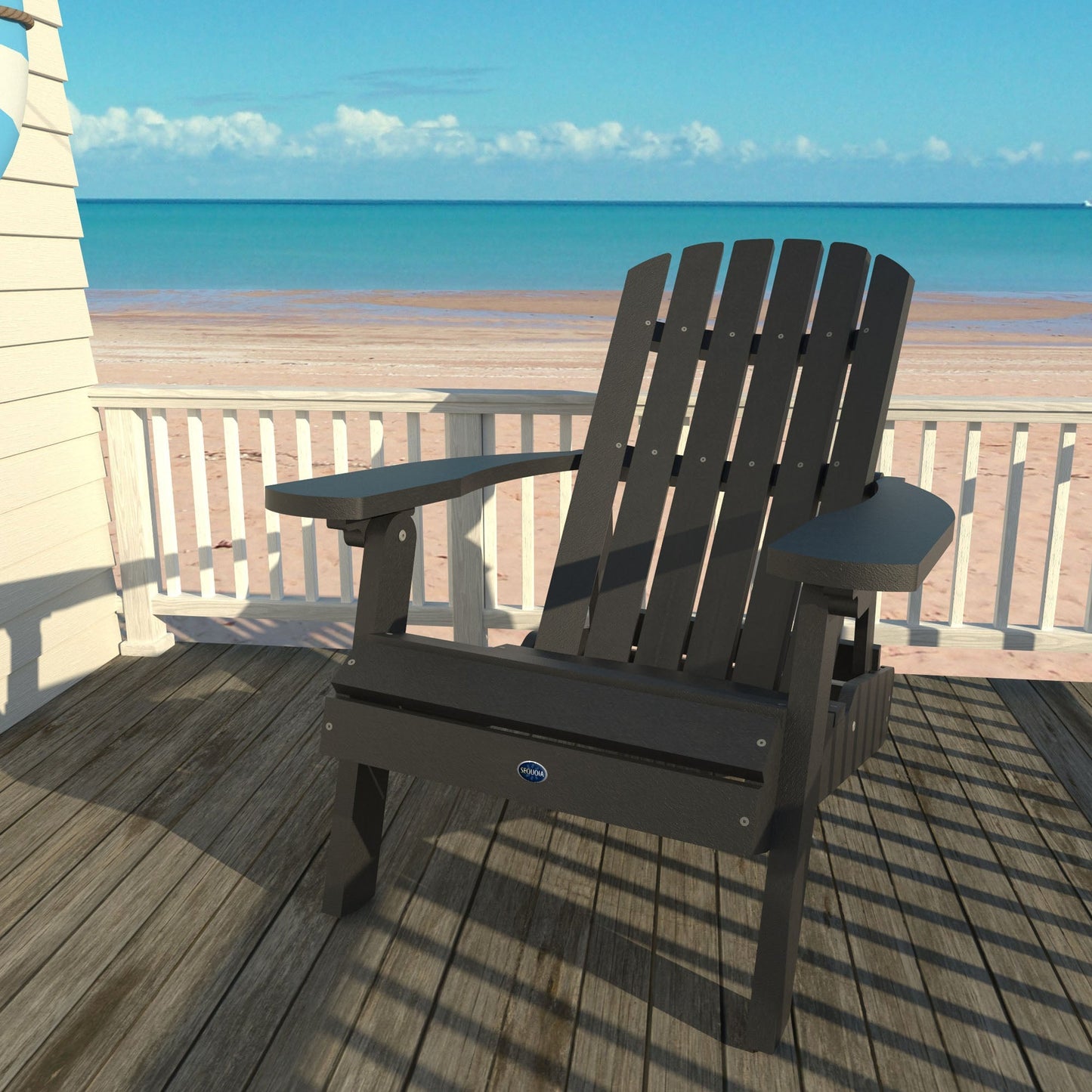 Sunrise Coast Folding and Reclining Adirondack Chair