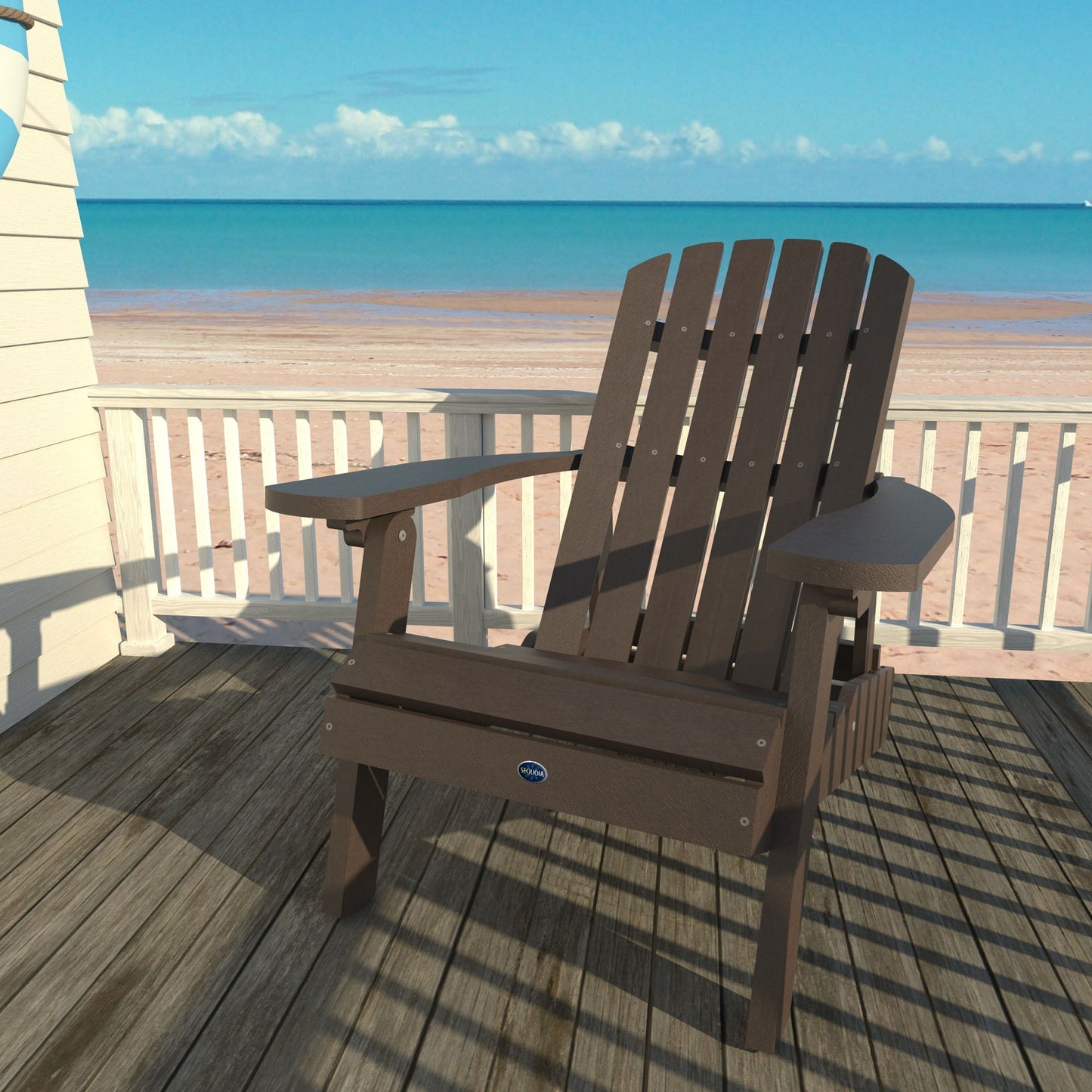 Sunrise Coast Folding and Reclining Adirondack Chair