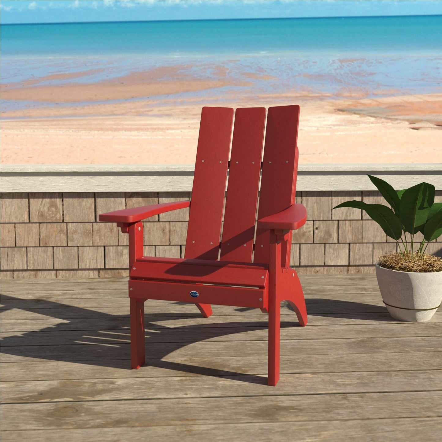 Sunrise Coast Modern Comfort Height Adirondack Chair