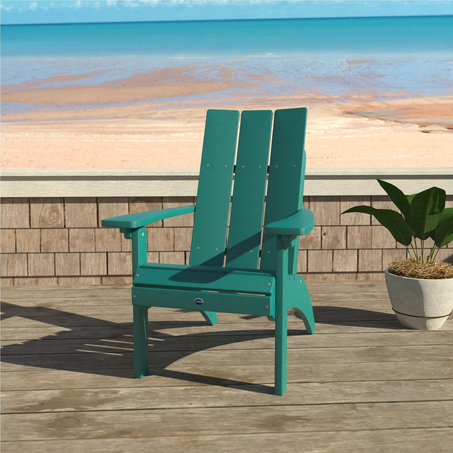 Sunrise Coast Modern Comfort Height Adirondack Chair