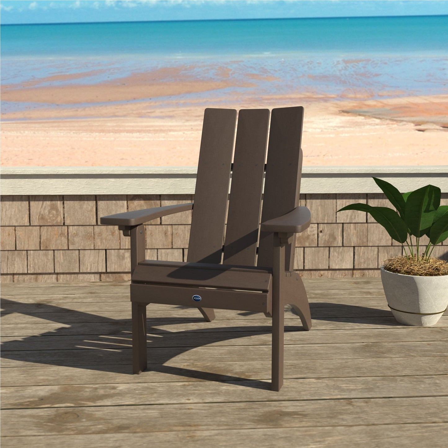 Sunrise Coast Modern Comfort Height Adirondack Chair