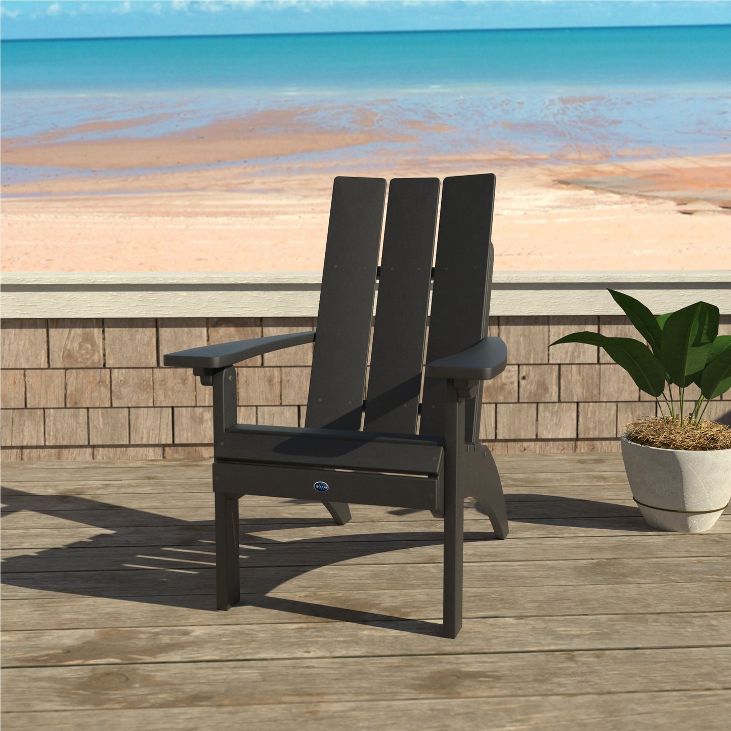 Sunrise Coast Modern Comfort Height Adirondack Chair
