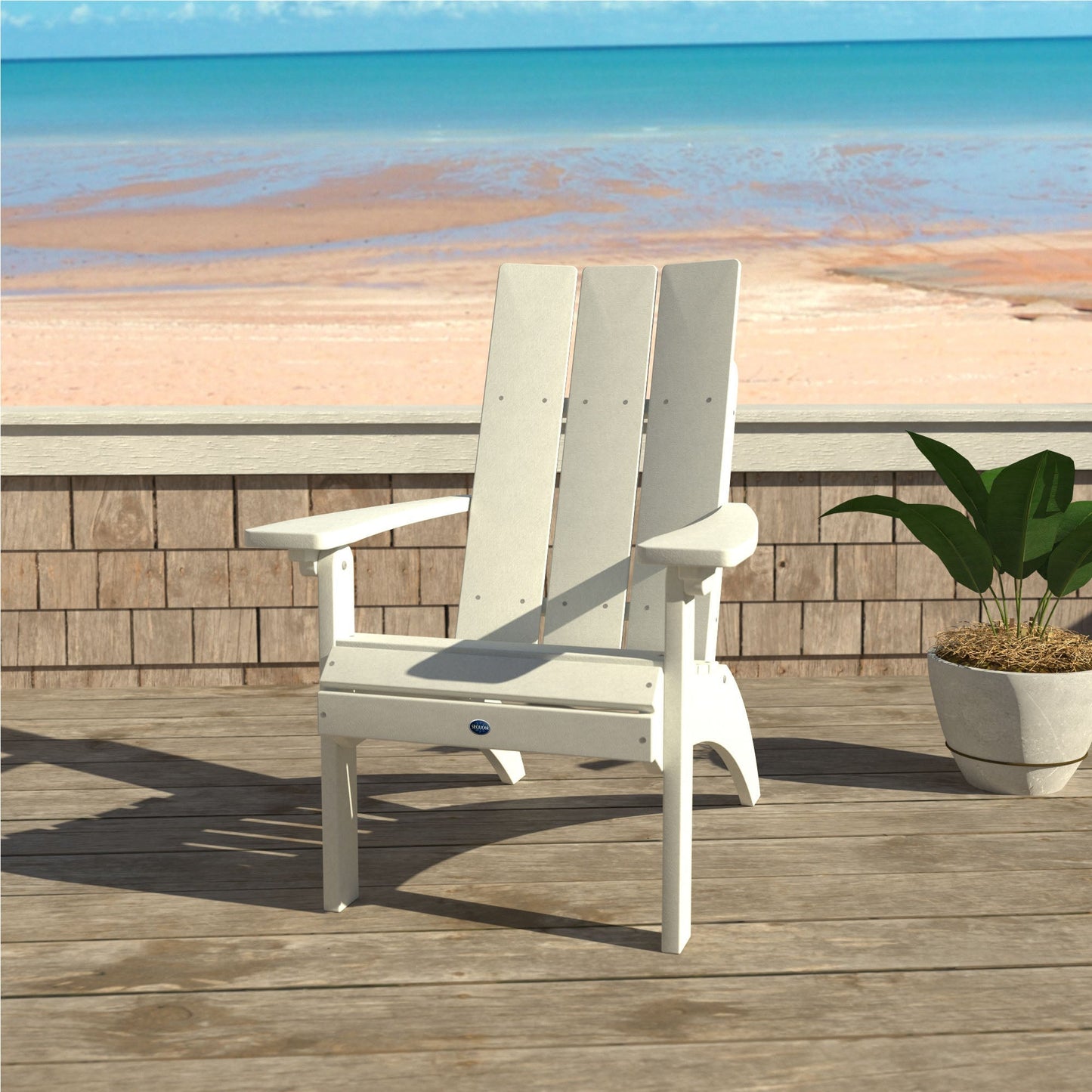 Sunrise Coast Modern Comfort Height Adirondack Chair