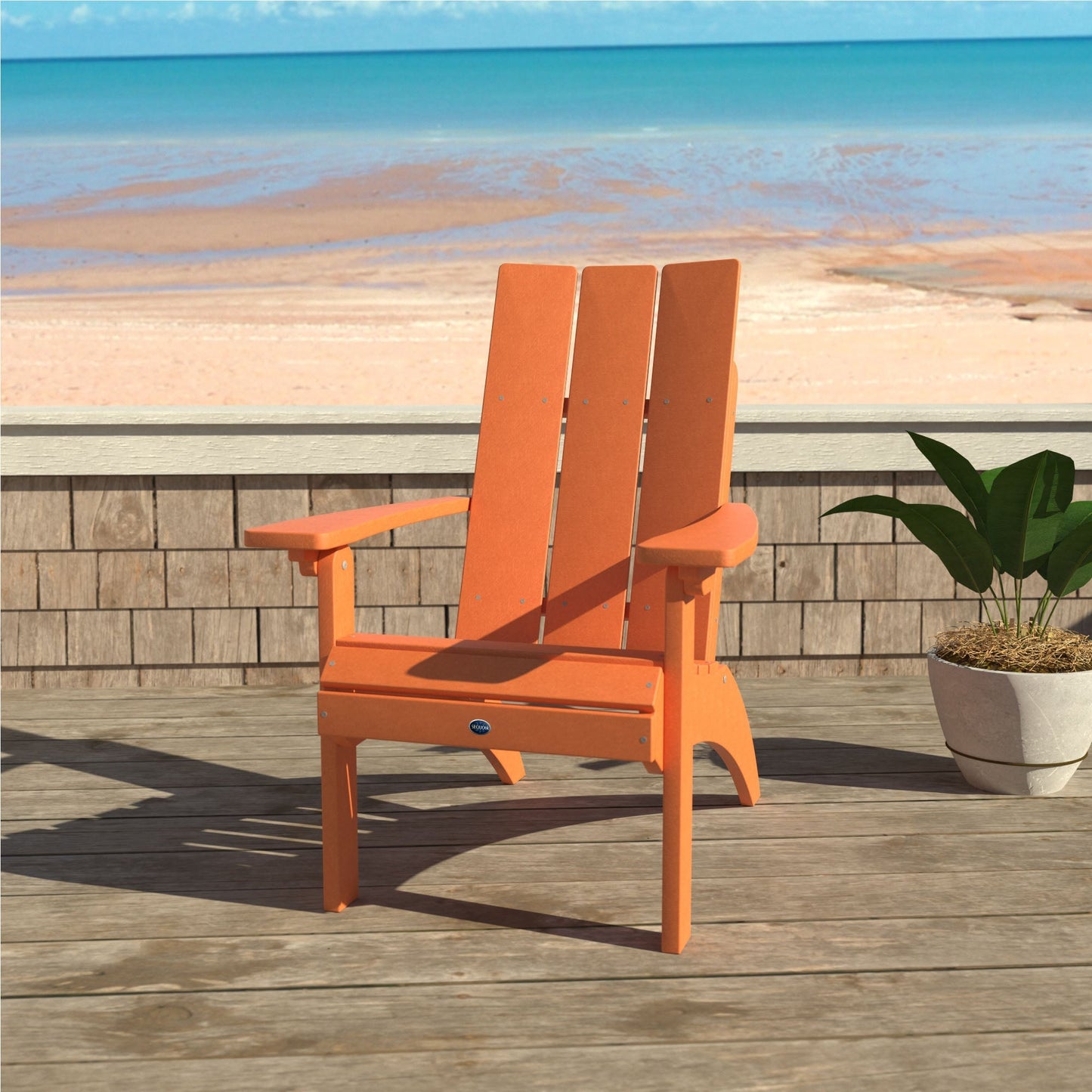 Sunrise Coast Modern Comfort Height Adirondack Chair