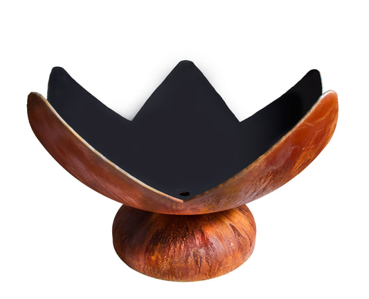 Ohio Flame Fire Flower Artisan Fire Pit Bowl