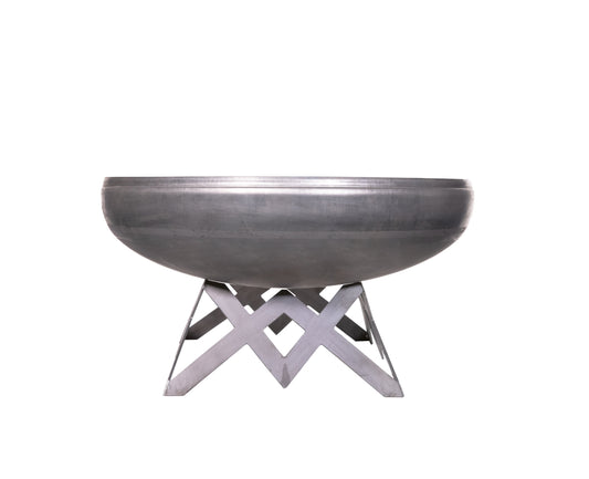 Ohio Flame Liberty Fire Pit Bowl with Angular Base